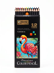 Crayons de couleur 12pcs Yalong To Go - Matériel Dessin