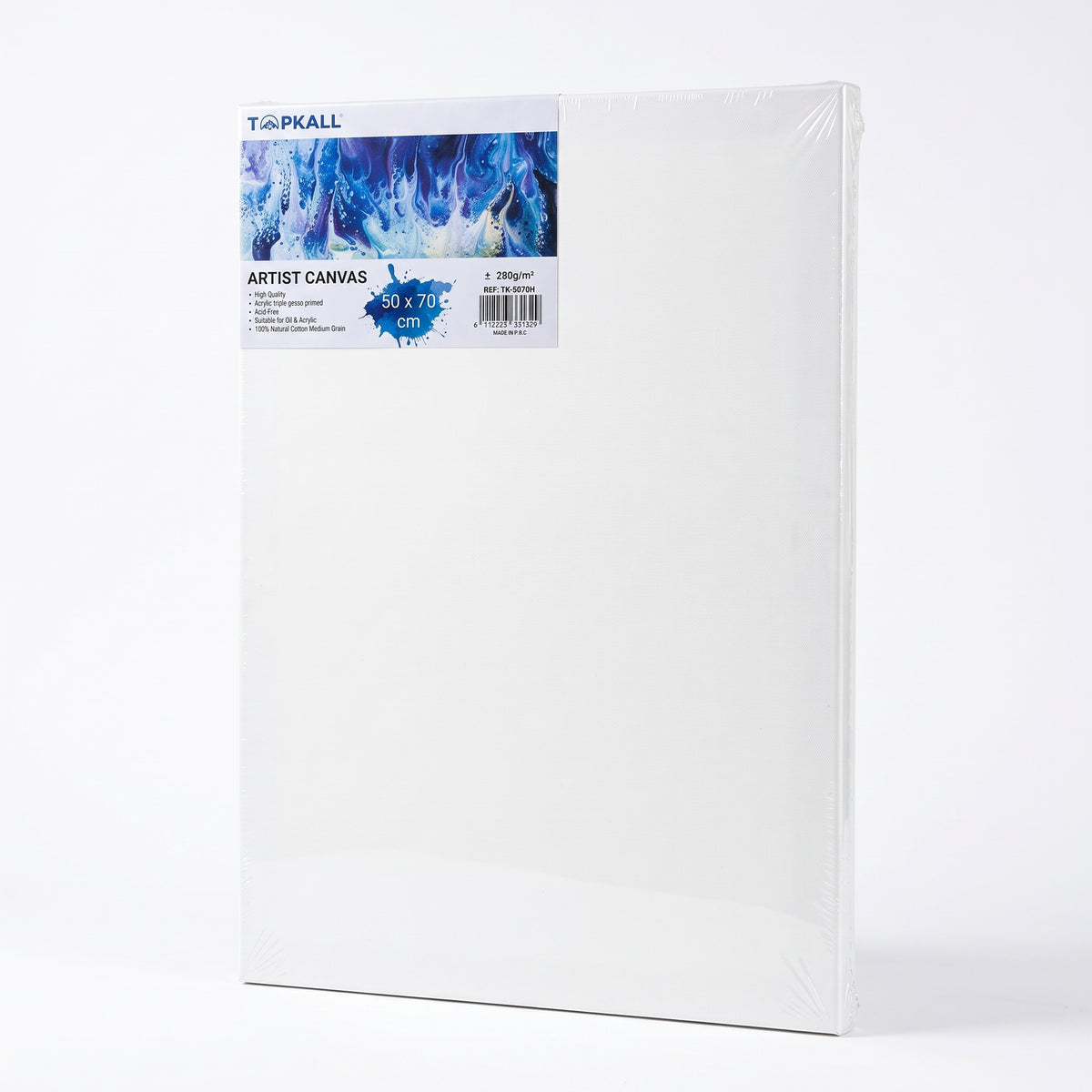 Canvas Tableau à Dessin Blanc TOPKALL - Support Peinture & Croquis