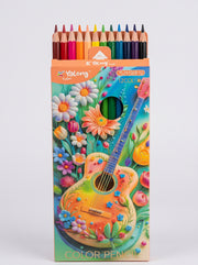Crayons de couleur 12pcs Yalong - Papeterie et Coloriage
