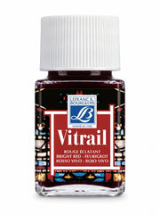 Peinture pour verre Lefranc Bourgeois - Effet vitrail brillant (50ml)