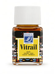 Peinture pour verre Lefranc Bourgeois - Effet vitrail brillant (50ml)