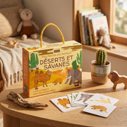 Coffret Sassi Forêts Tropicales : Protégeons les Animaux – Livre + Mémo