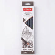 Crayon à papier noir HB Yalong - Paquet de 12 pour Rentrée Scolaire