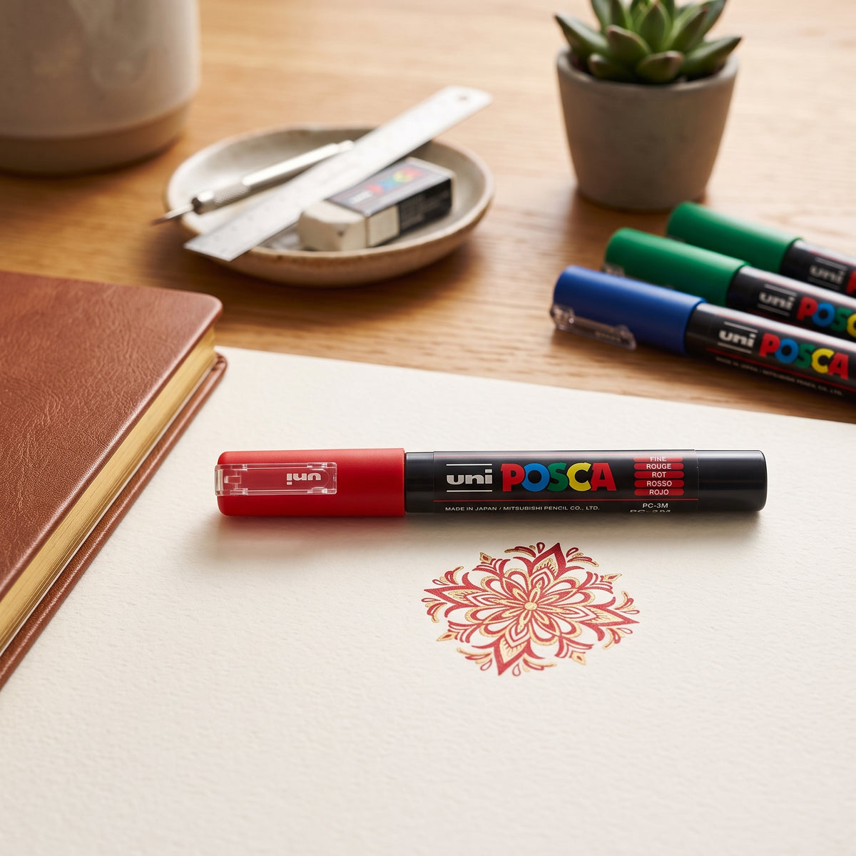 Marqueur Posca PC-1M - Pointe Extra-Fine 0.7mm | Peinture à l'Eau