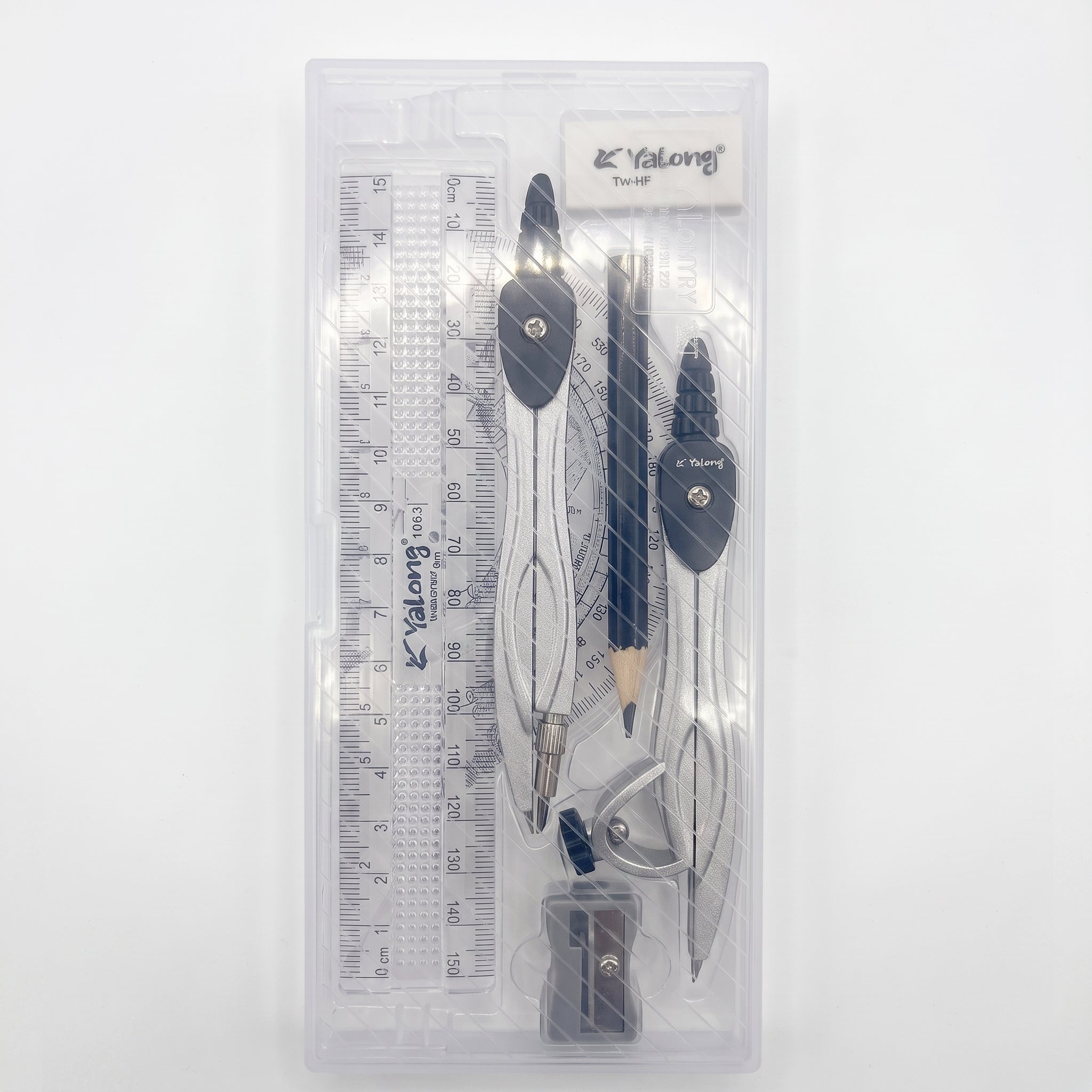 Coffret géométrie Yalong : Boîte Complète pour la Rentrée Image secondaire du produit
