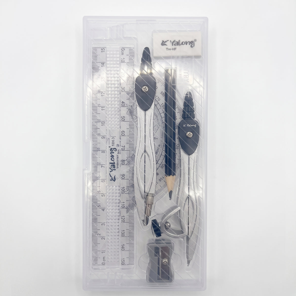 Coffret géométrie Yalong : Boîte Complète pour la Rentrée