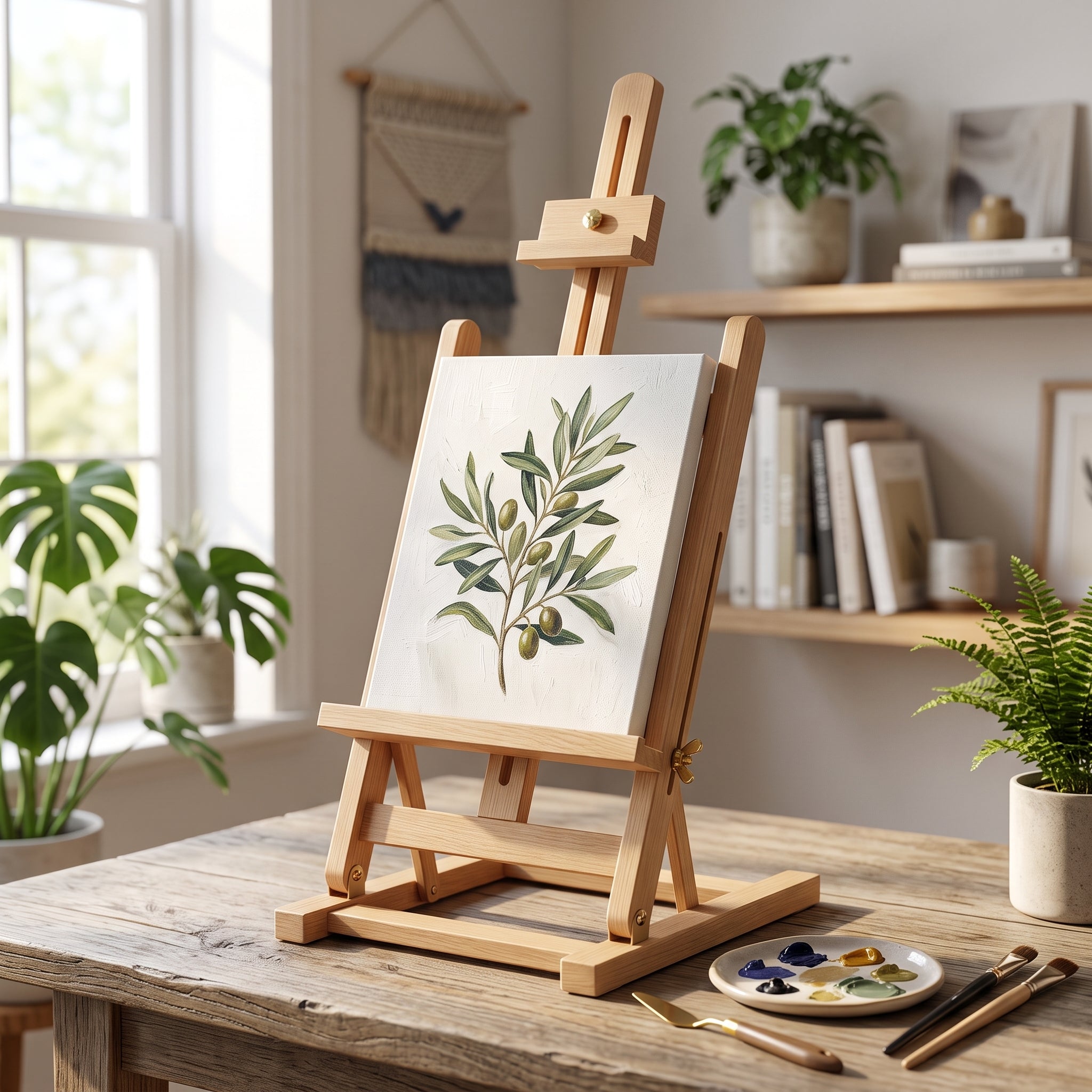 Chevalet de table en bois TOPKALL – Idéal pour atelier d'art et dessin Image secondaire du produit