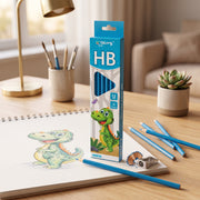 Crayon à papier HB noir Yalong : Boîte de 12 pour la Rentrée