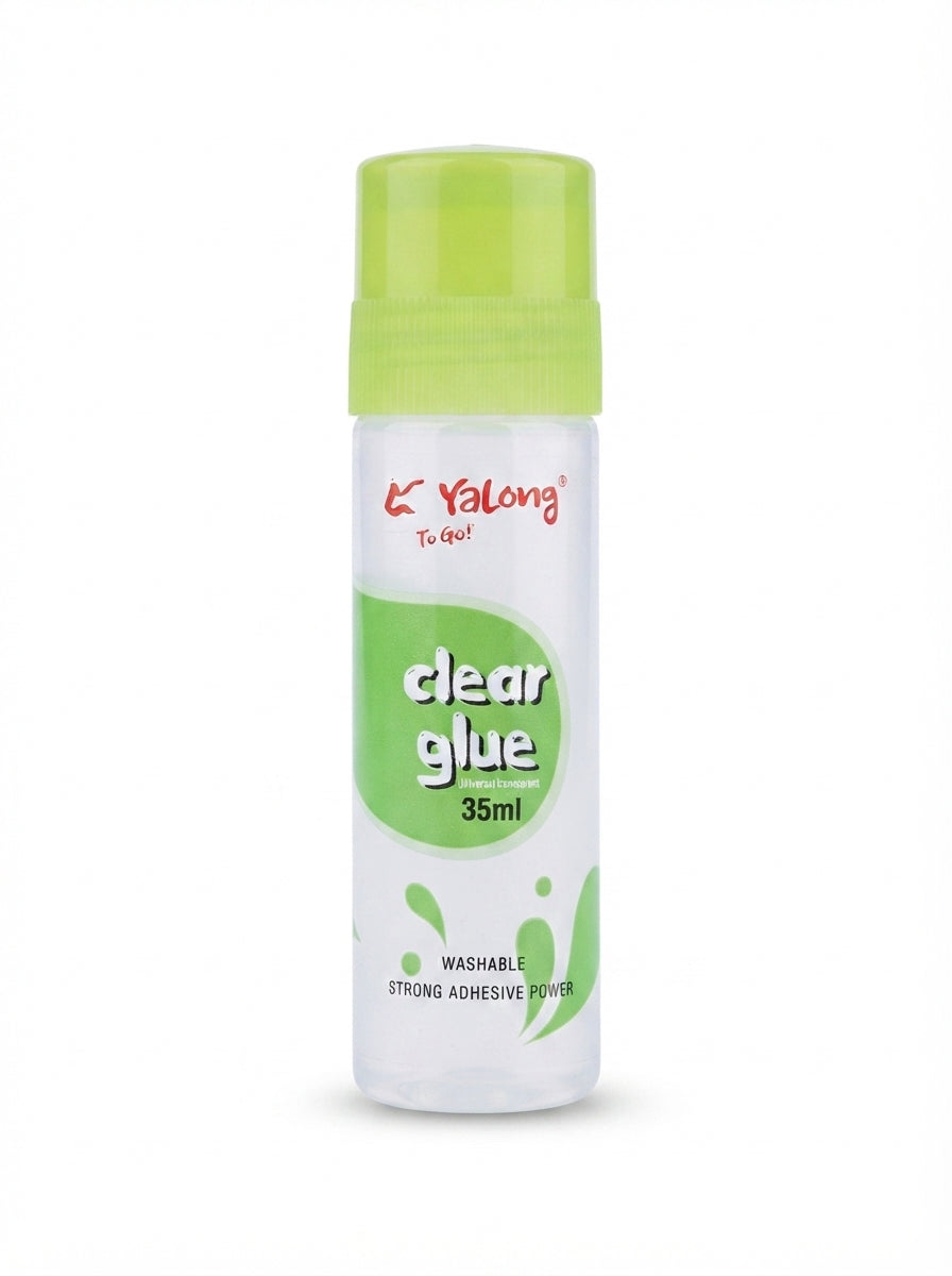 Colle Liquide 35ml Yalong : Tube Multi-Usages pour Papier et Carton