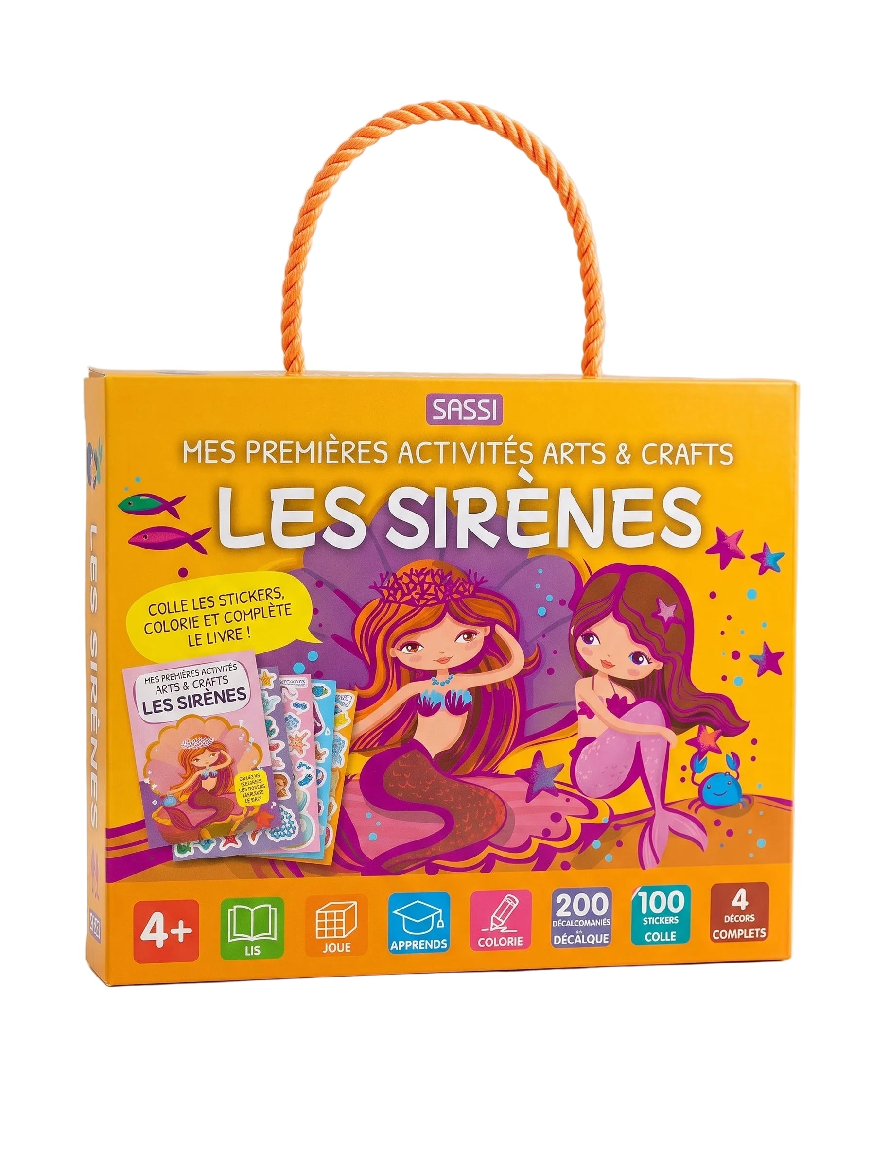 Coffret Arts et Crafts Enfant - Loisirs Créatifs et Éveil Éducatif