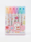 Surligneur pastel Tianhao lot de 6 – Feutres Couleurs Douces