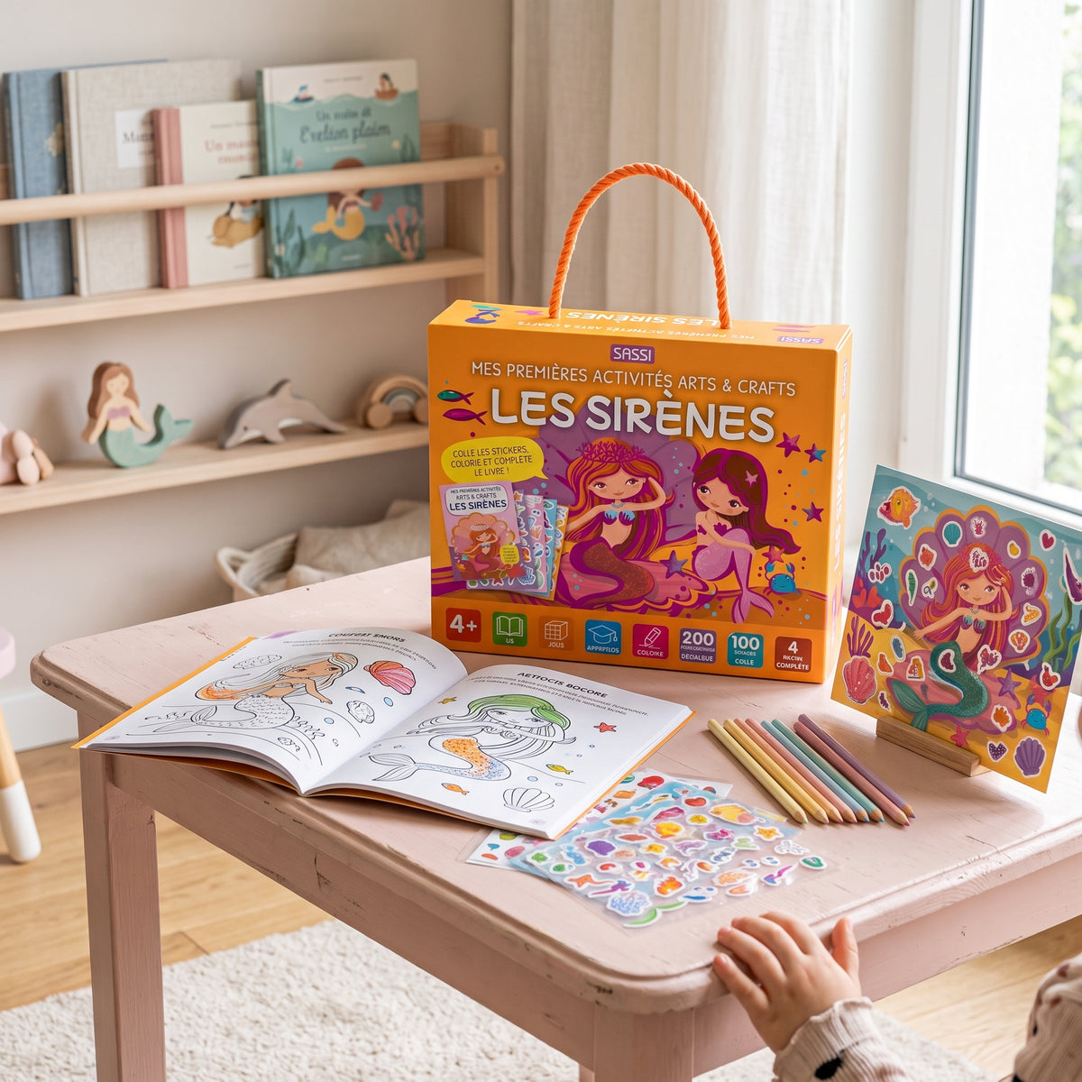 Coffret loisirs créatifs enfant - Valisette d'Activités