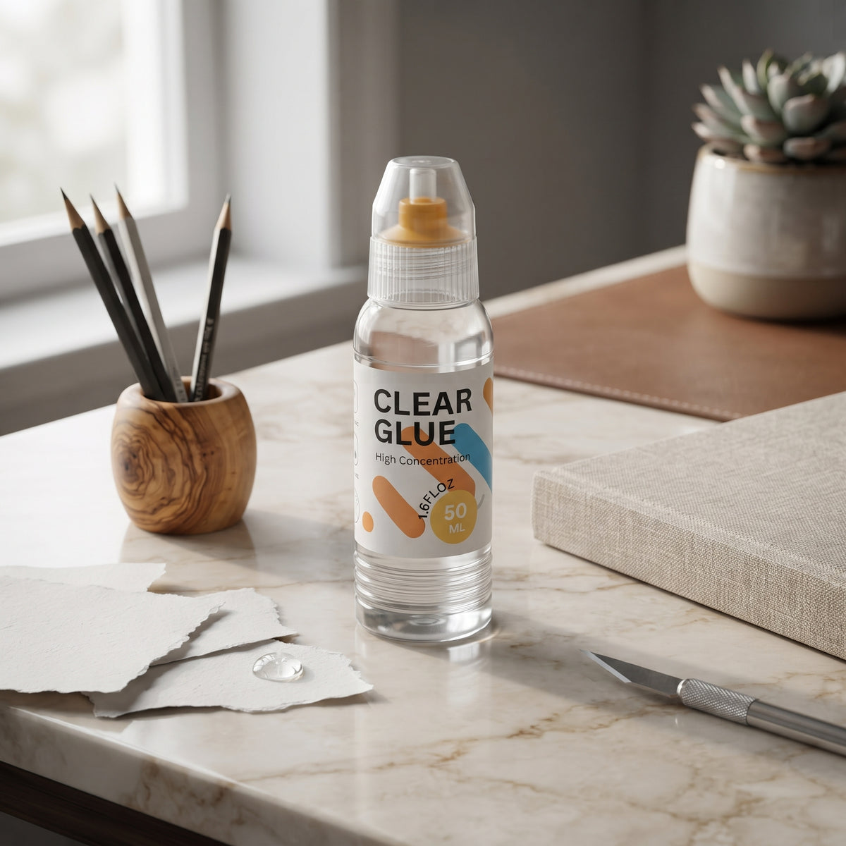 Colle liquide 50ml Yalong To Go - Application Propre Sans Tâches