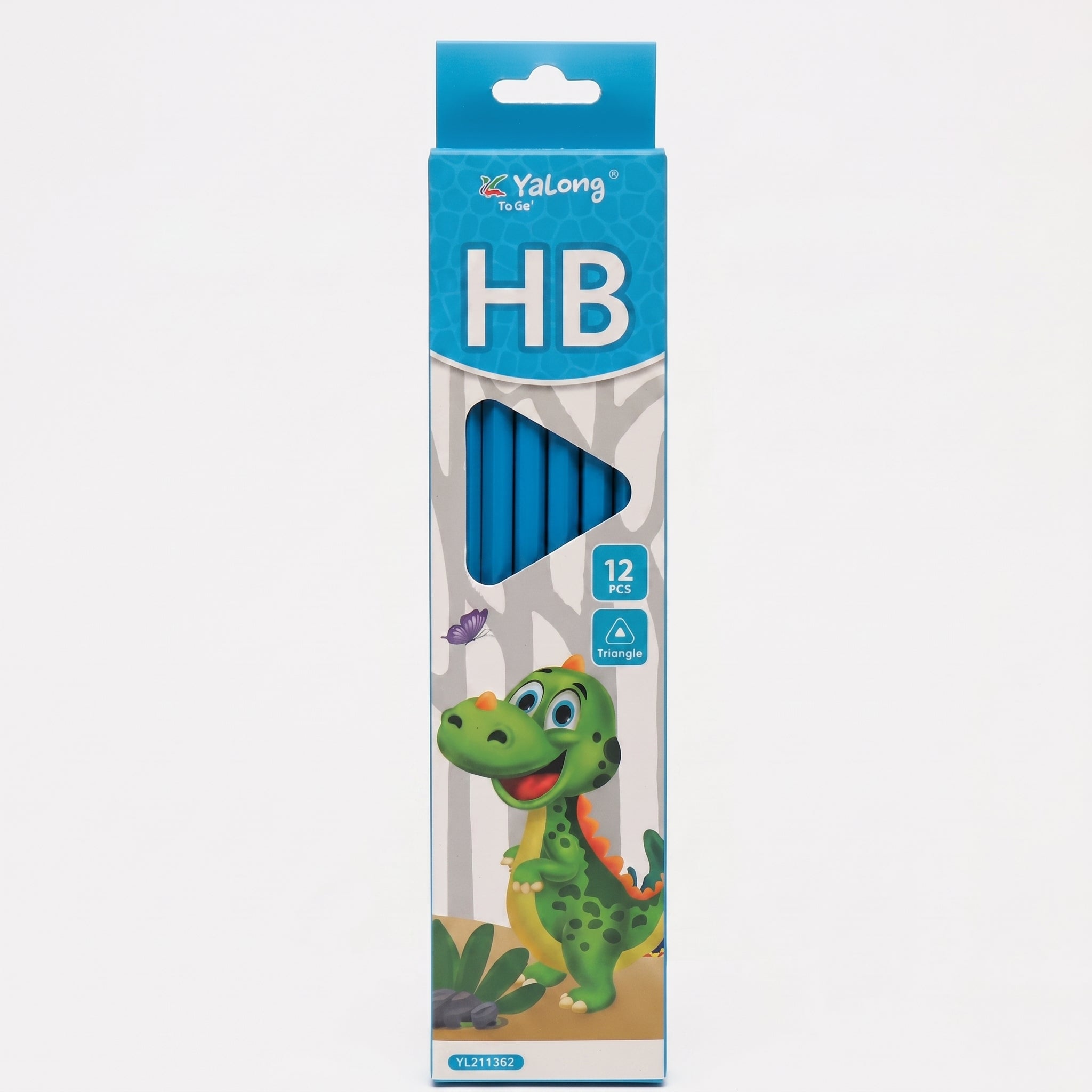 Crayon à papier HB noir Yalong : Boîte de 12 pour la Rentrée Image principale du produit