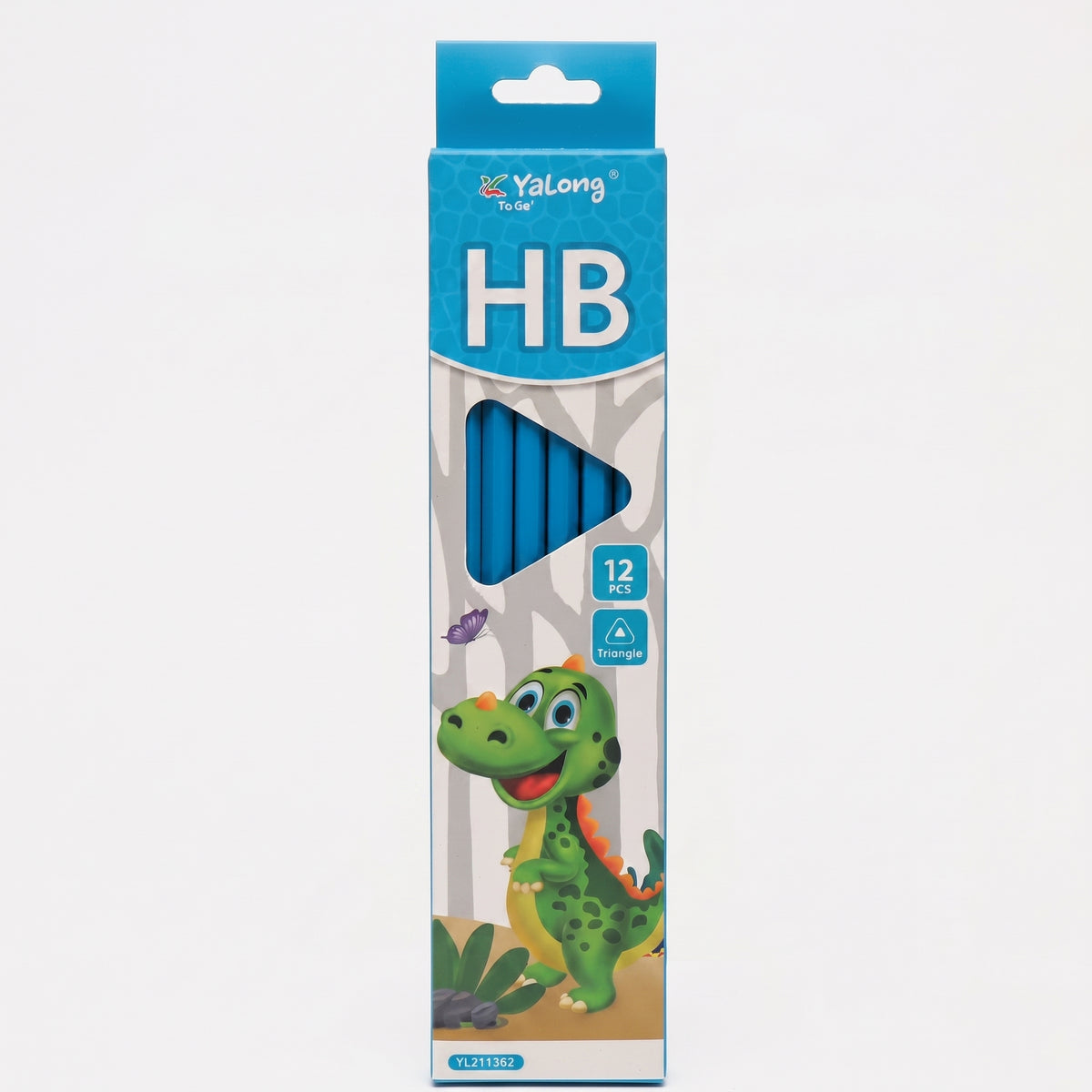 Crayon à papier HB noir Yalong : Boîte de 12 pour la Rentrée