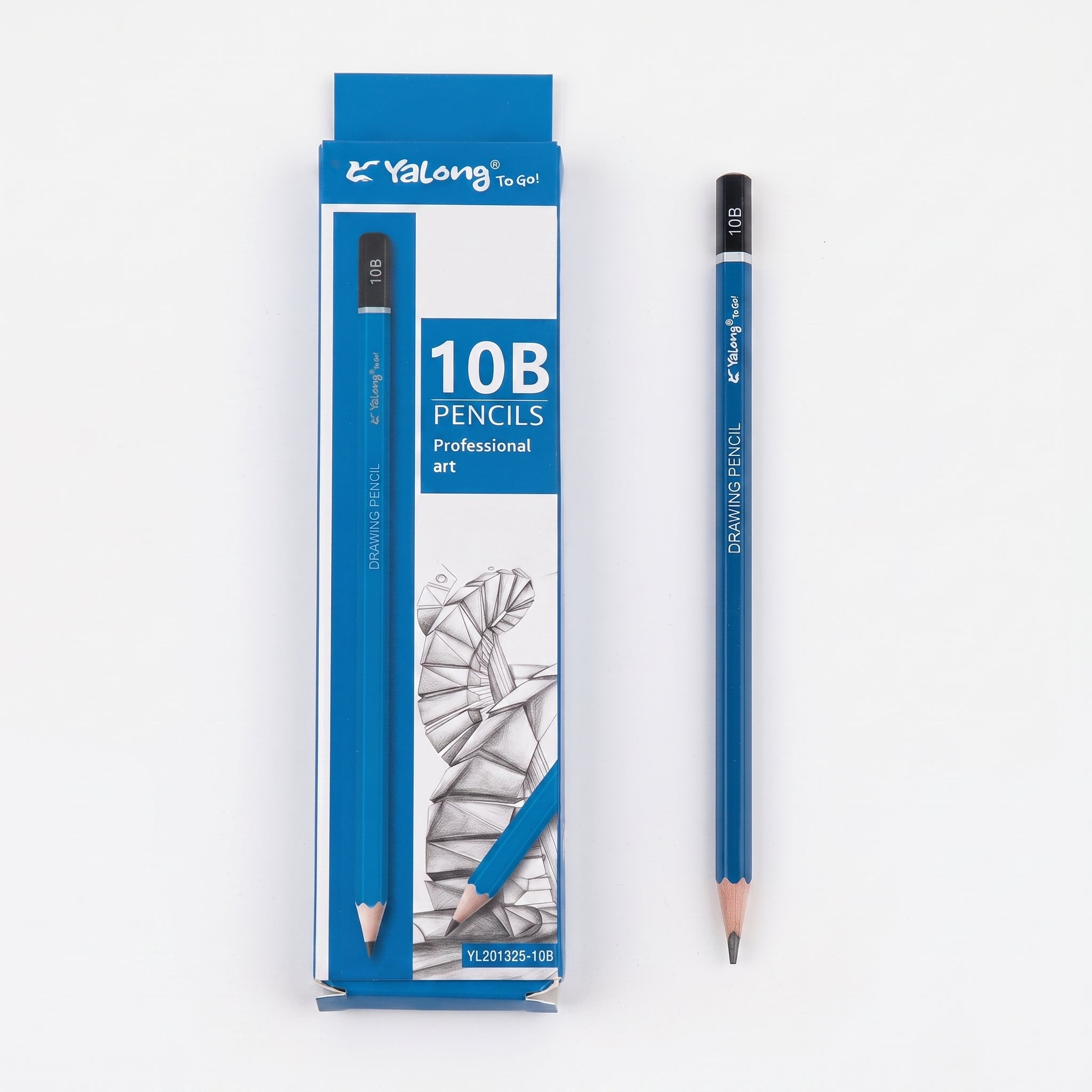 crayon noir dessin Yalong - Assortiment HB.B.B2. 3B.6B. B7.9B. 10B