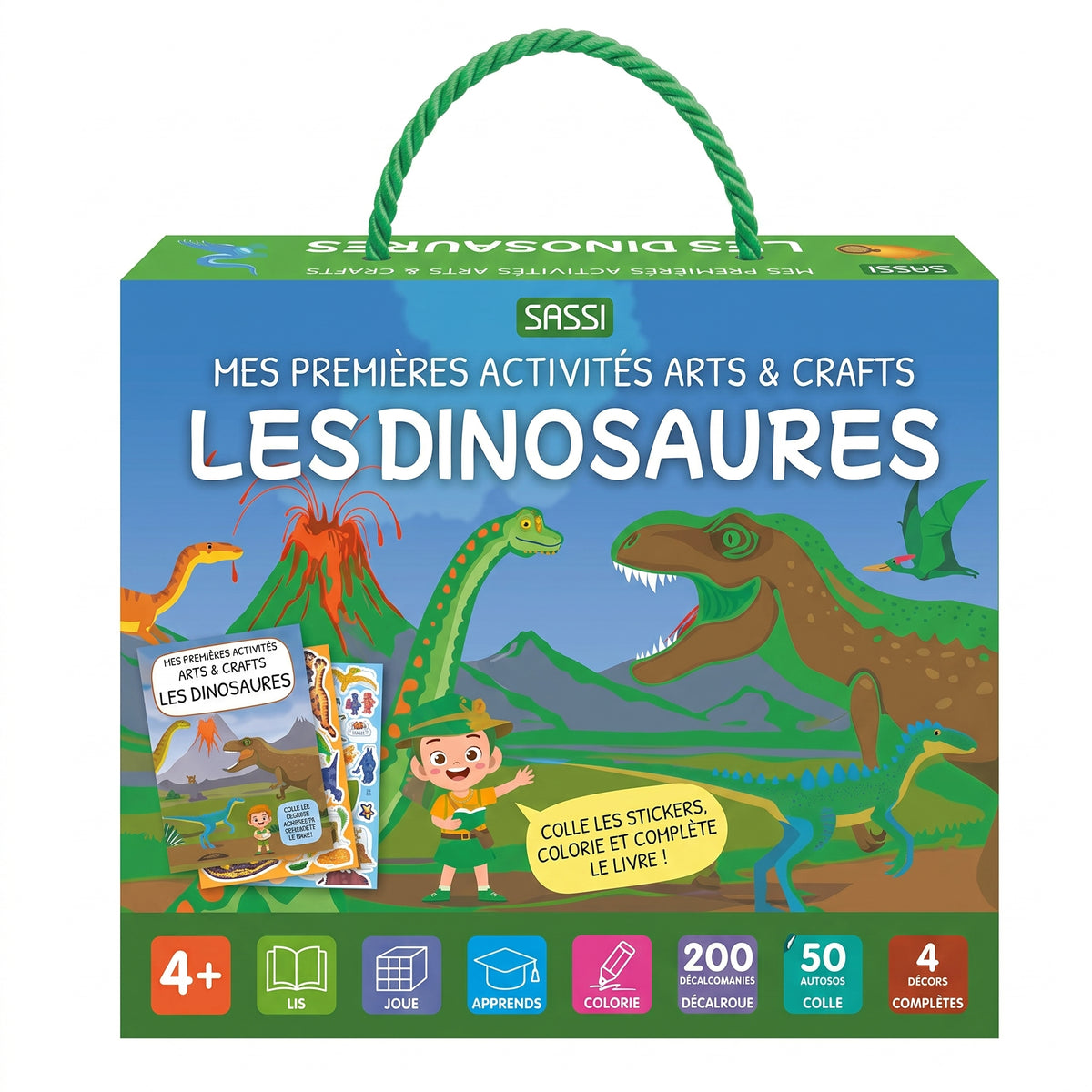 Coffret Créatif Sassi Animaux – Mes Premières Activités Arts & Crafts