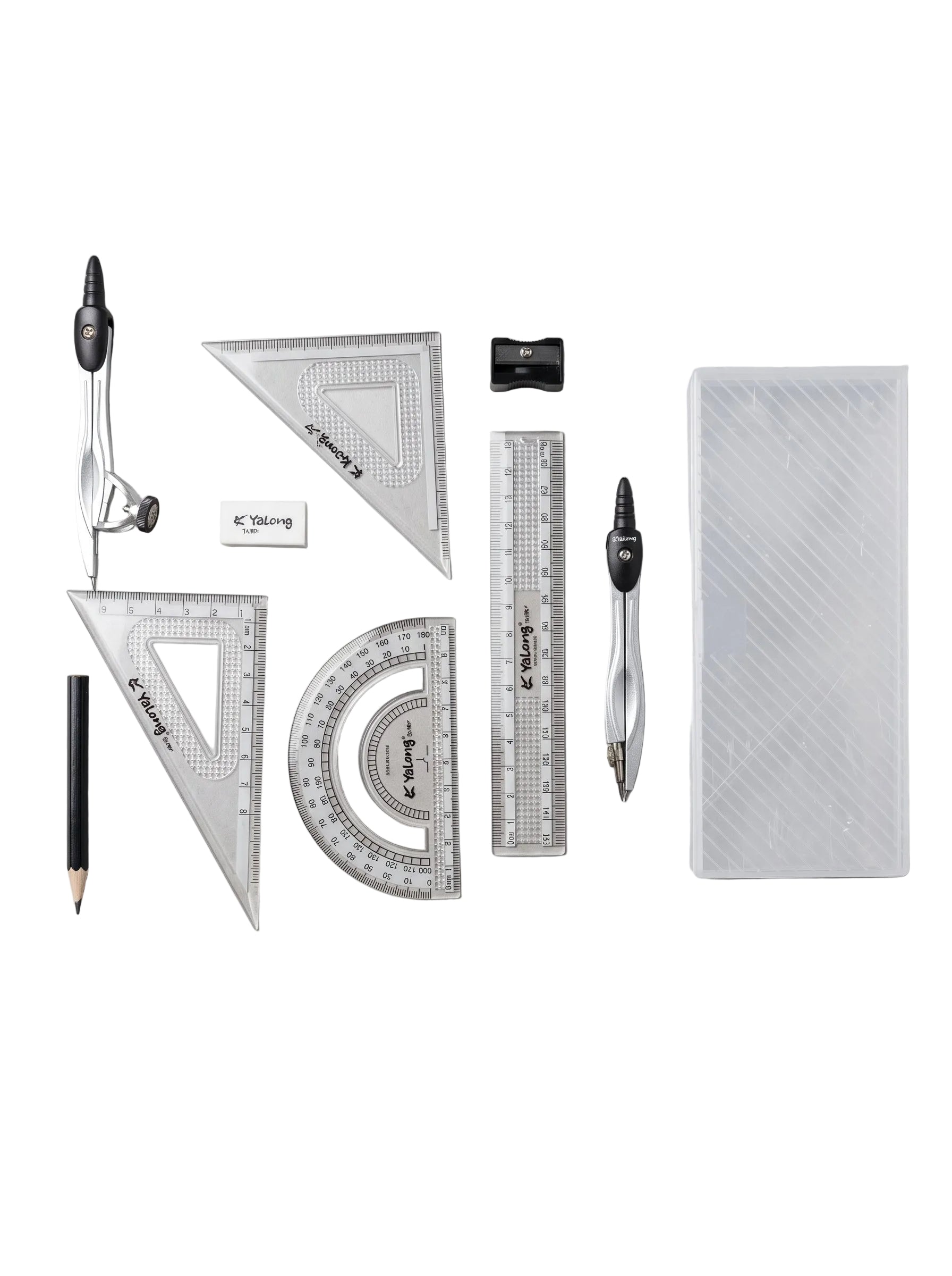 Coffret géométrie Yalong : Boîte Complète pour la Rentrée Image secondaire du produit