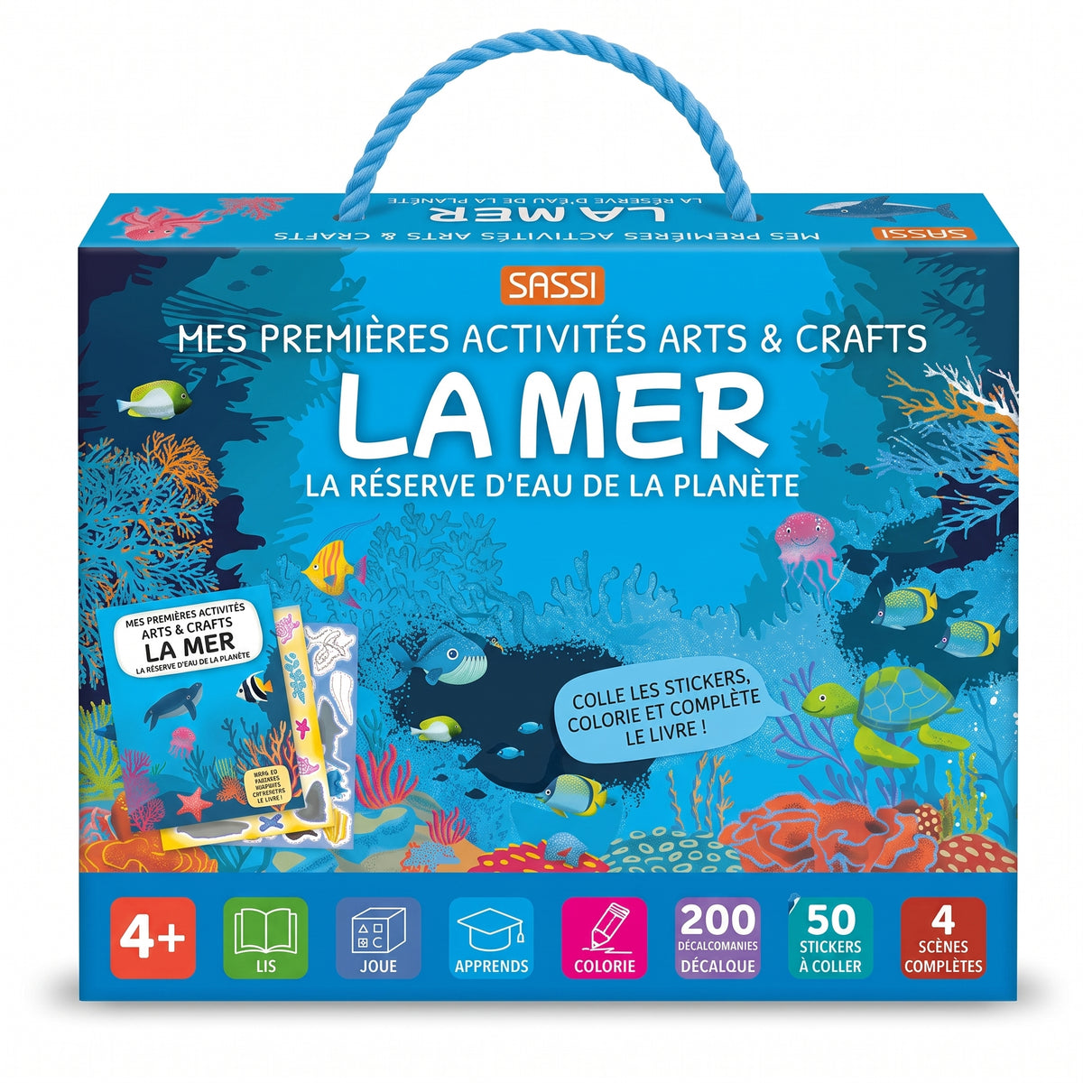 Coffret loisirs créatifs enfant - Valisette d'Activités Image principale du produit
