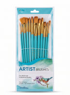 Set 12 pinceaux peinture Yalong - Différents Modèles