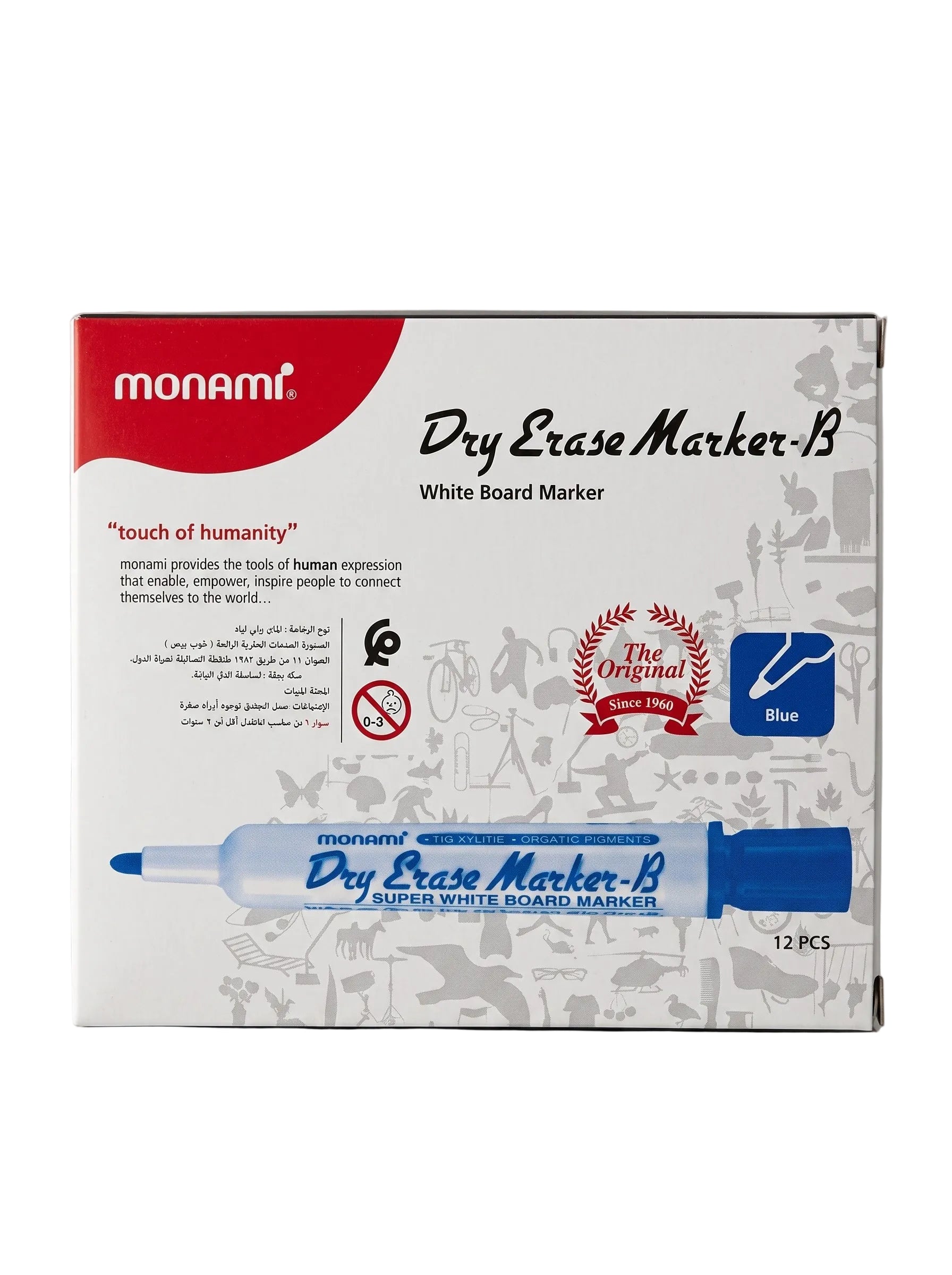 Marqueur tableau blanc Monami