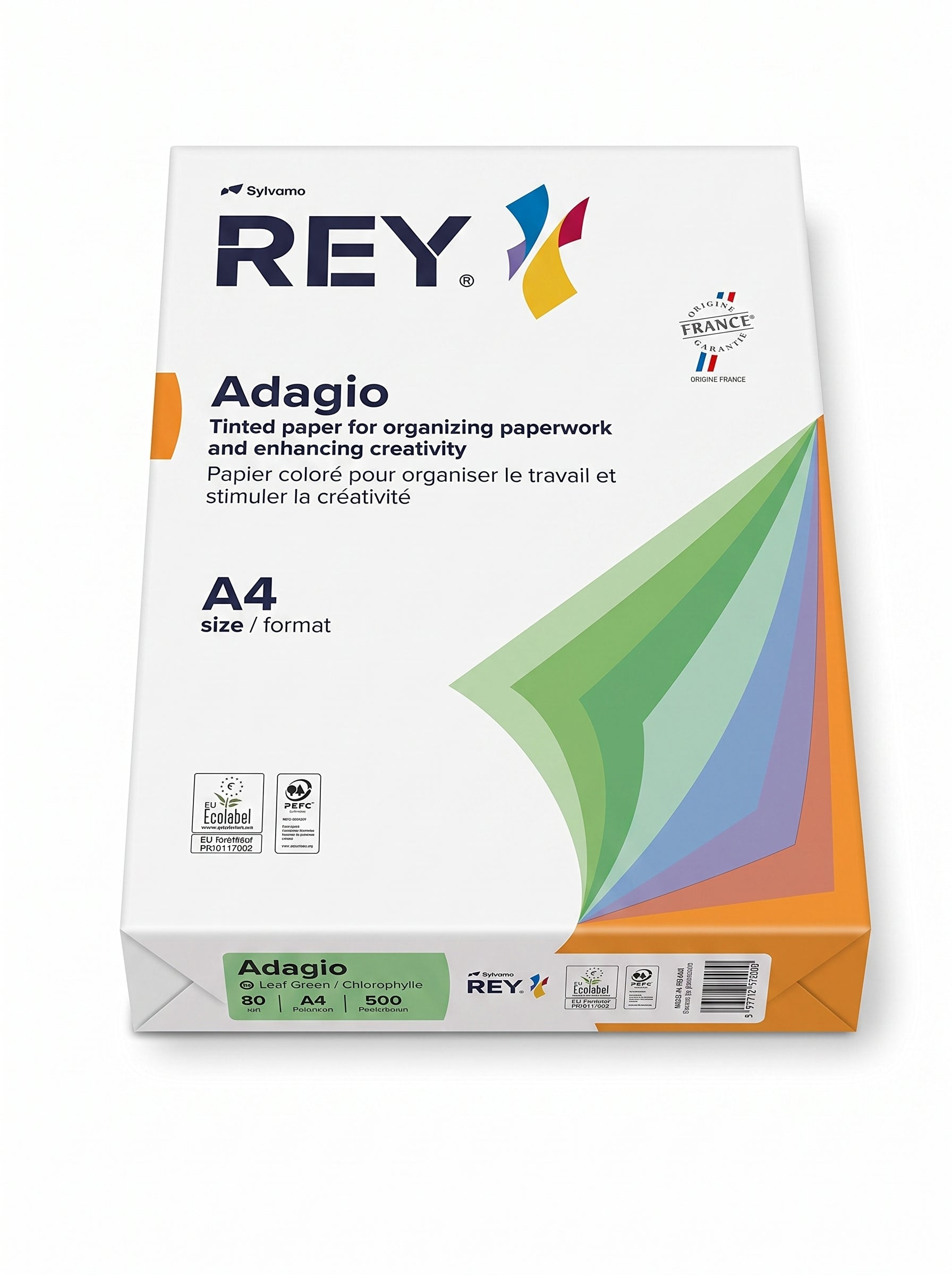 Papier Couleur A4 80g - Rame 500 Feuilles