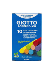 Craies de couleur Giotto Robercolor - Boîte de 10 Pièces