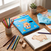 Crayons de Couleur 24 Couleurs Qualité Premium pour Dessin et Art