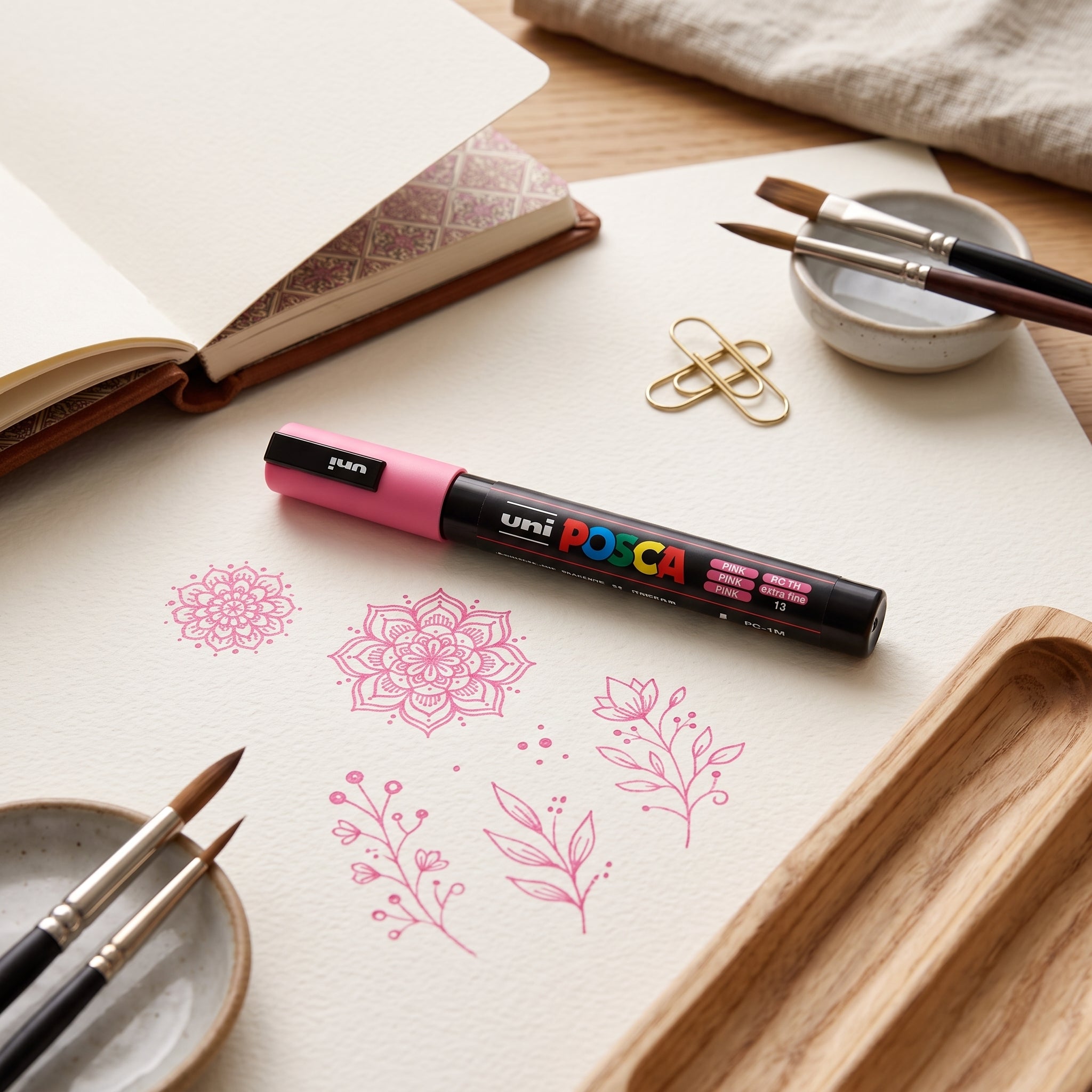 Marqueur Posca PC-5M –Peinture à l'Eau (1.8 - 2.5 mm)