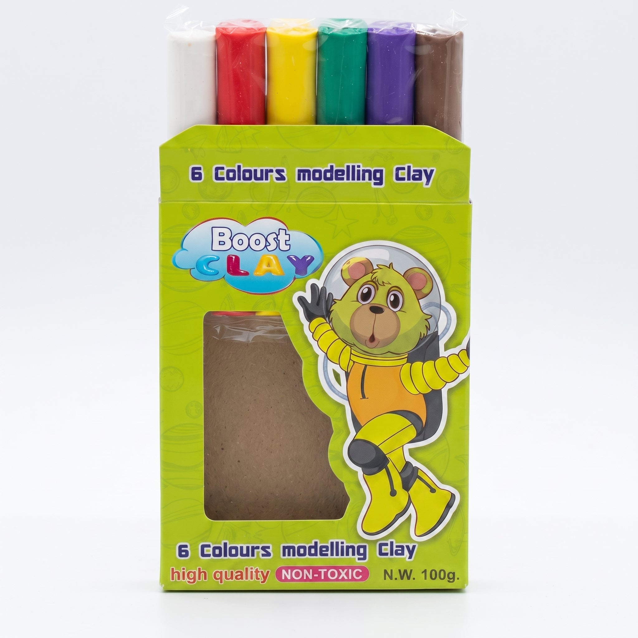 Pâte à modeler : Coffret de 6 bâtonnets multicolores pour enfants Image secondaire du produit