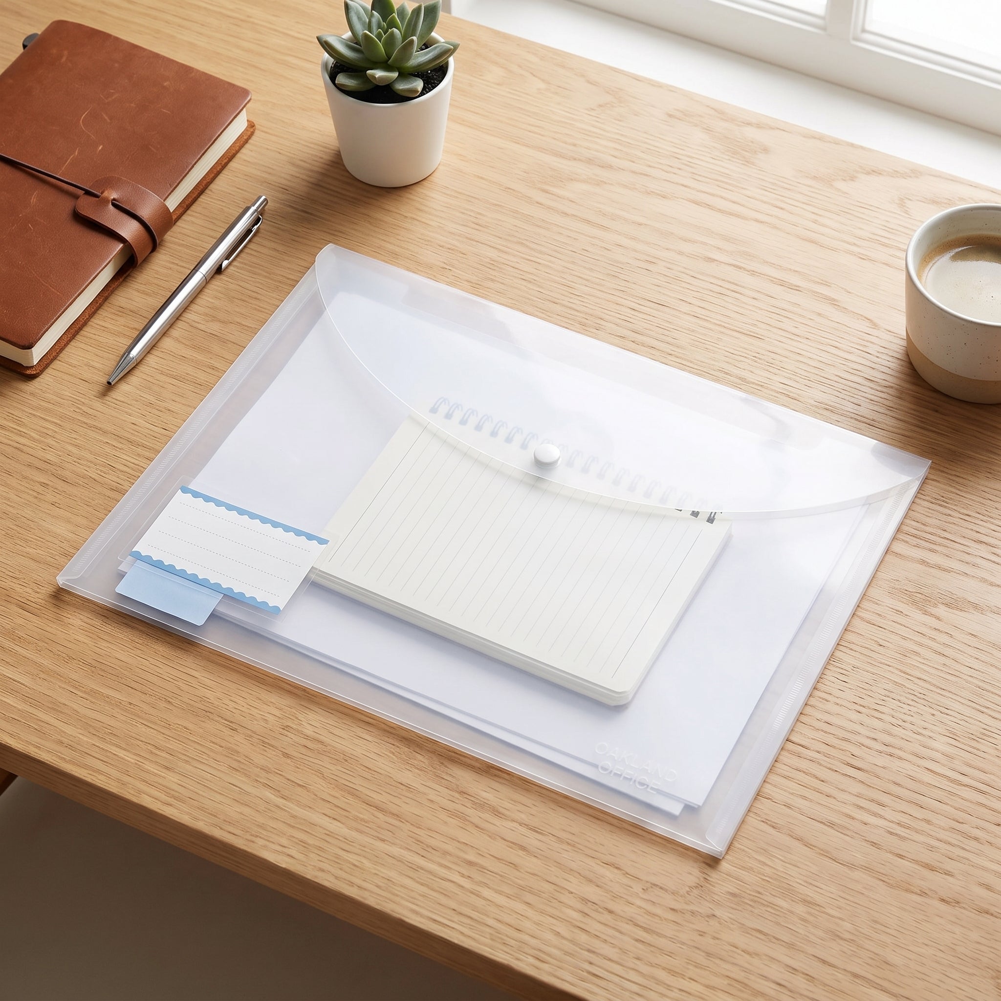 Pochette Porte-Documents – Format A4, Plastique Souple et Durable