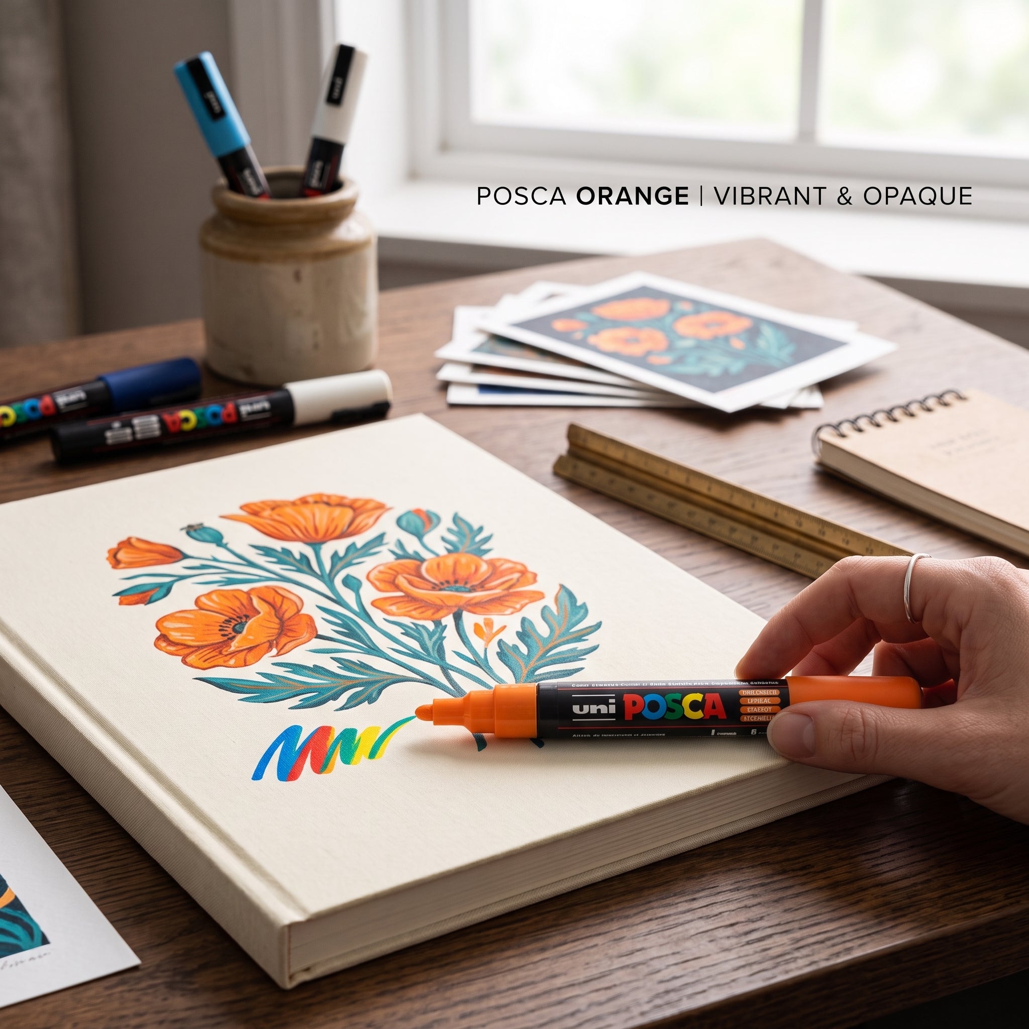 Marqueur Posca PC-1M - Pointe Extra-Fine 0.7mm | Peinture à l'Eau