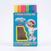 Pâte à modeler : Coffret de 6 bâtonnets multicolores pour enfants