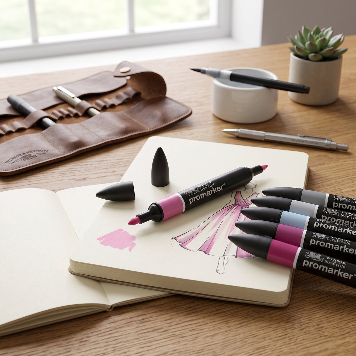 Marqueur Promarker Original – Double Pointe pour Dessin Pro