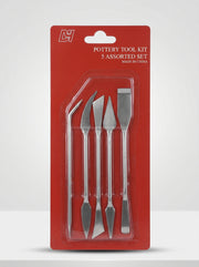 Outils de Modelage Argile 5 pièces - Kit de Précision pour Sculpture