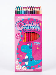 Crayons de couleur duo Yalong - 12 Pièces / 24 Couleurs pour le Dessin