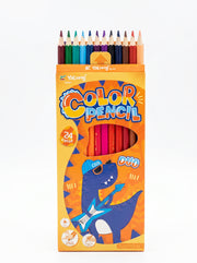Crayons de couleur duo Yalong - 12 Pièces / 24 Couleurs pour le Dessin