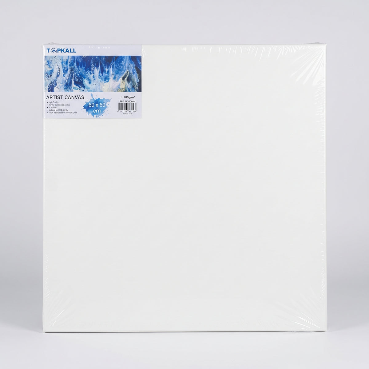 Canvas Tableau à Dessin Blanc TOPKALL - Support Peinture & Croquis