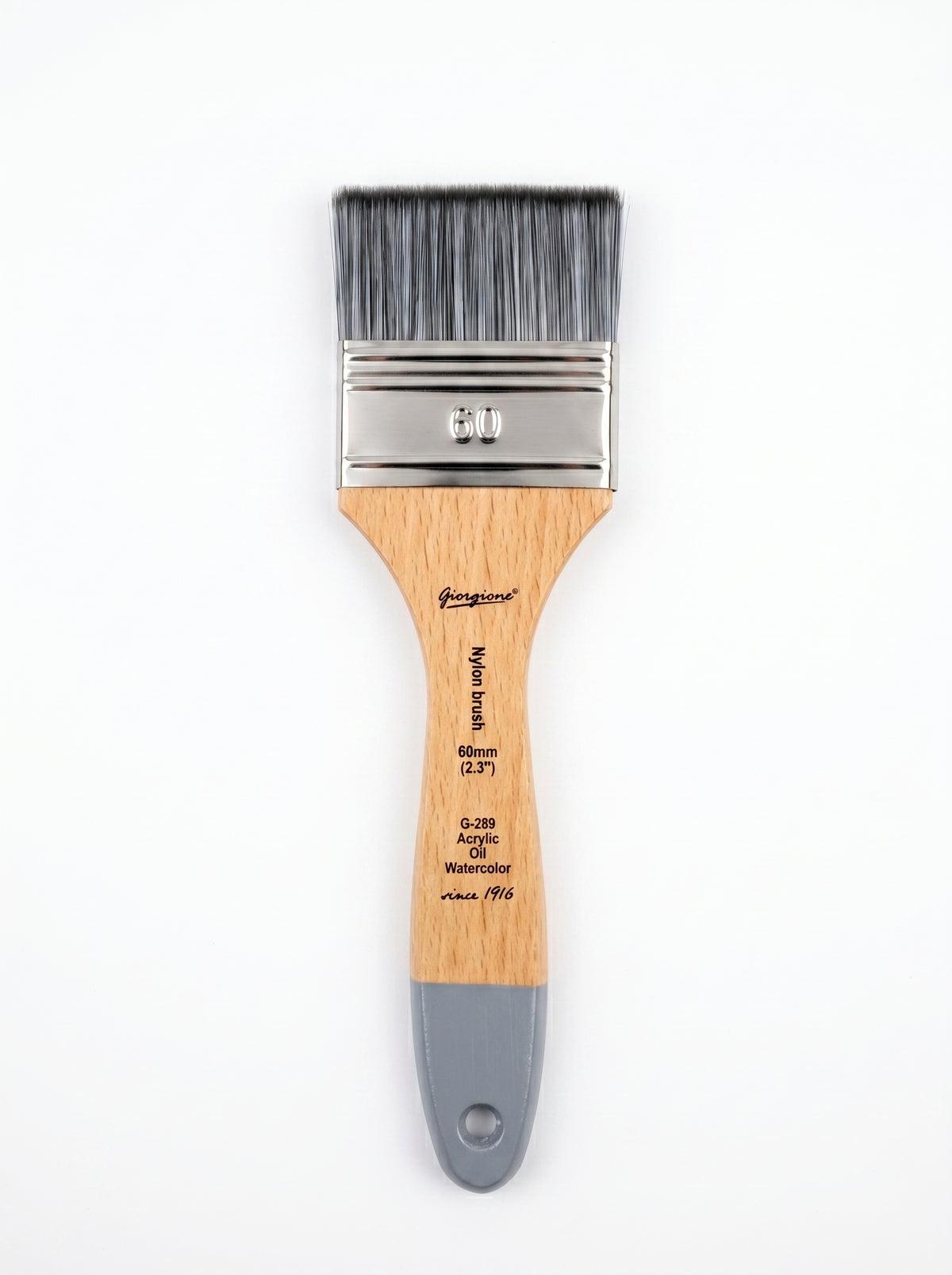 Pinceau brosse plat Giorgione n° 60 – Brosse Artistique Haute Qualité