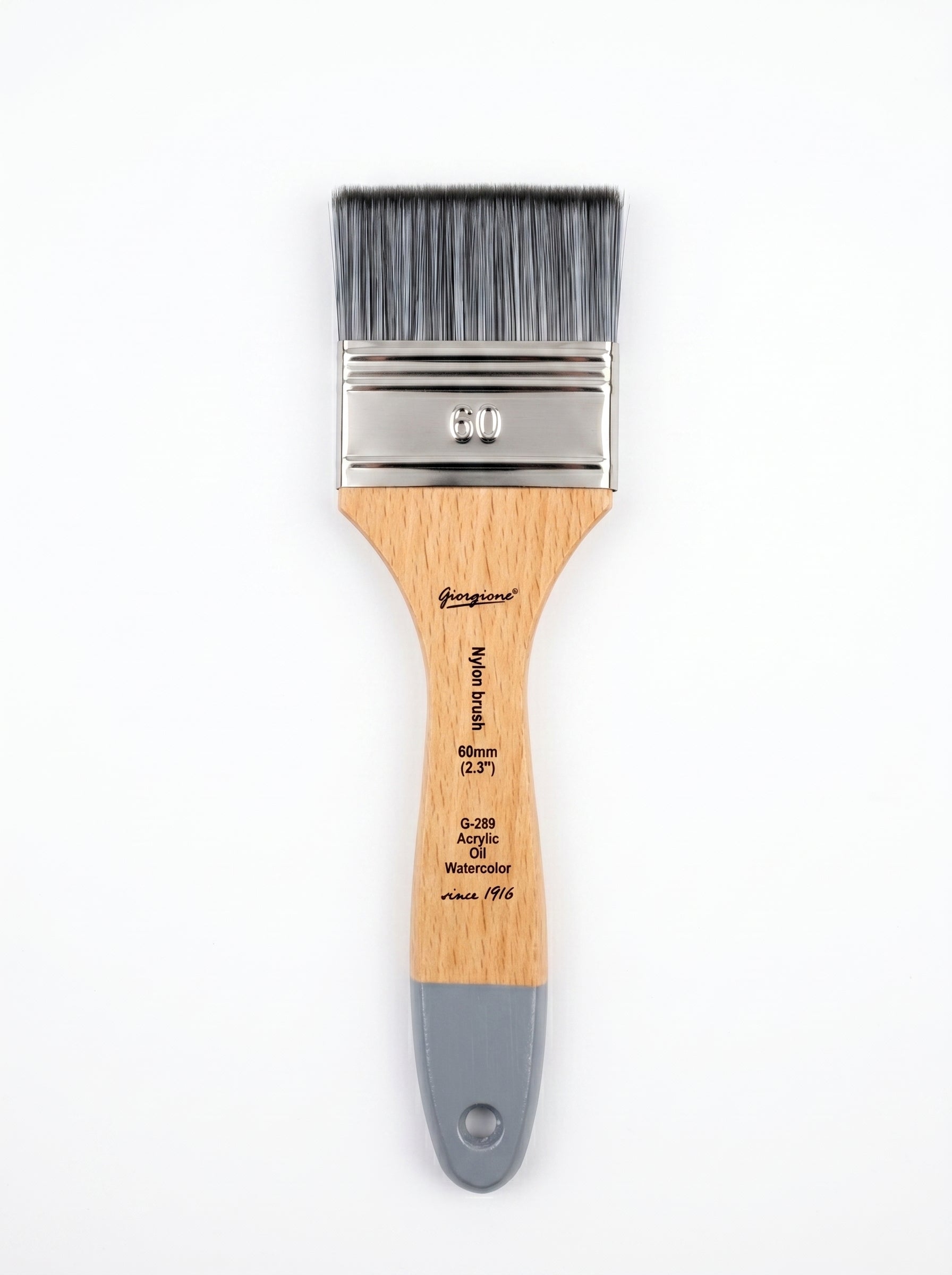 Pinceau brosse plat Giorgione n° 60 – Brosse Artistique Haute Qualité