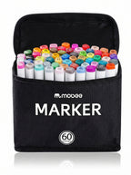 Coffret feutres à alcool Mobee (30, 40, 60, 80 pièces) - L'excellence du dessin créatif