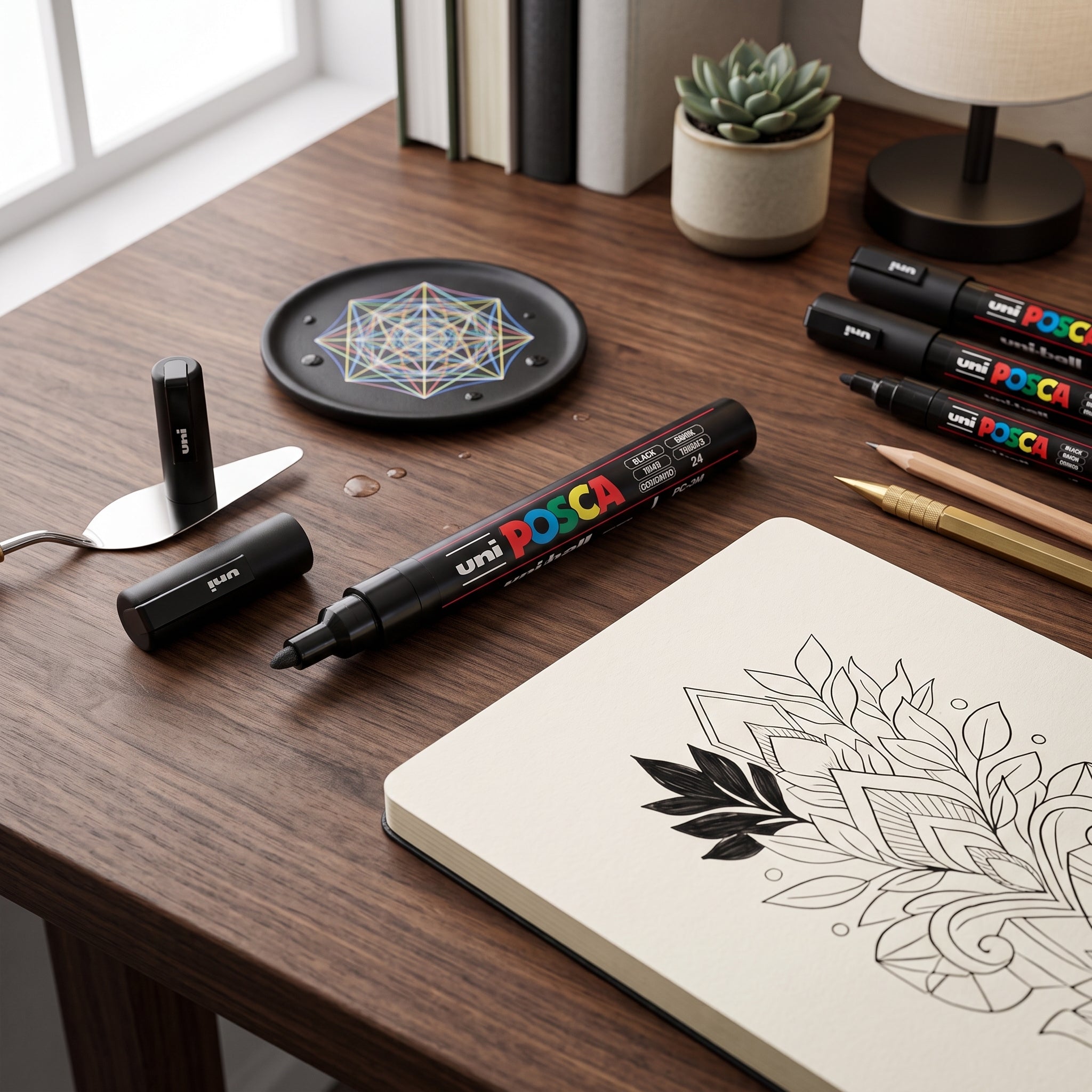 Marqueur Posca PC-3M - Pointe Fine 0.9-1.3mm | Peinture à l'Eau
