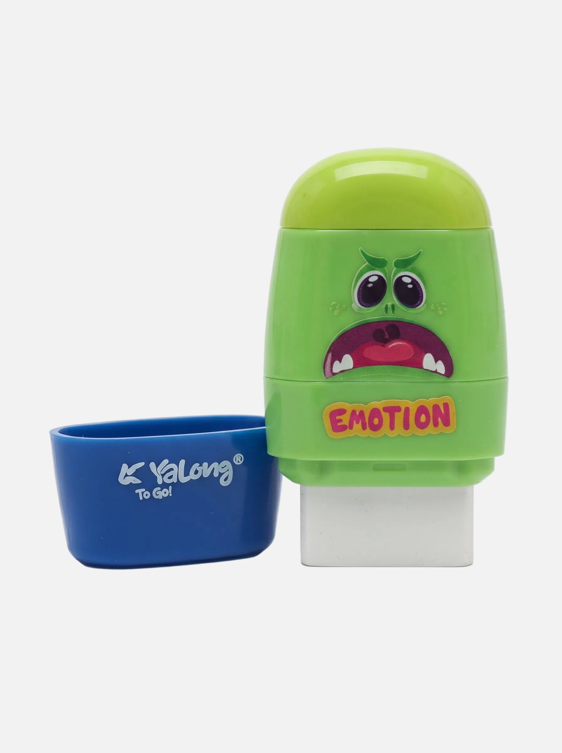 Taille-crayon avec gomme intégrée Yalong "To Go" avec Réservoir