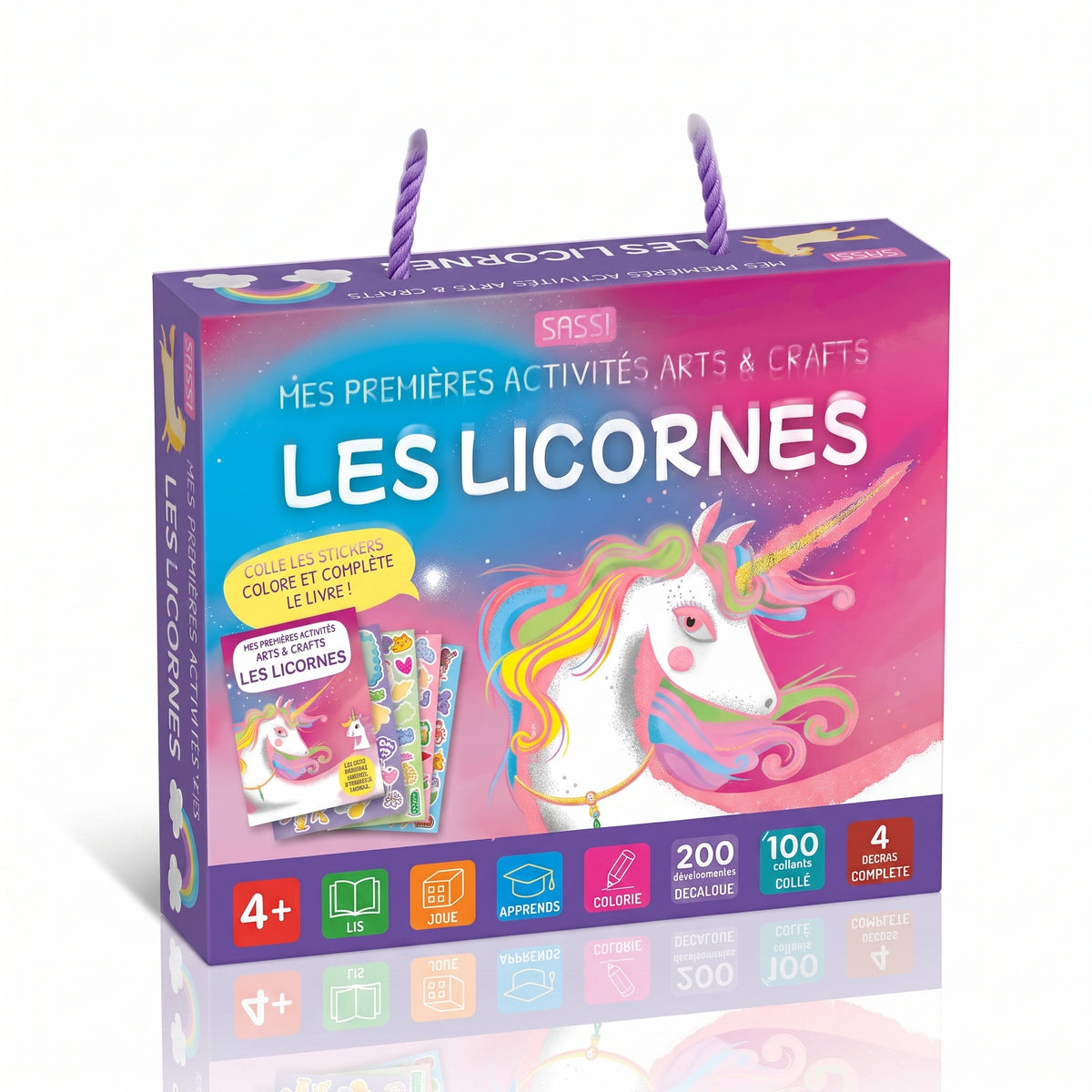 Coffret Créatif Sassi Animaux – Mes Premières Activités Arts & Crafts Image principale du produit