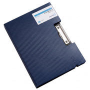 Porte-Bloc A4 avec Pince – Presse-Papiers Double Volet en Plastique