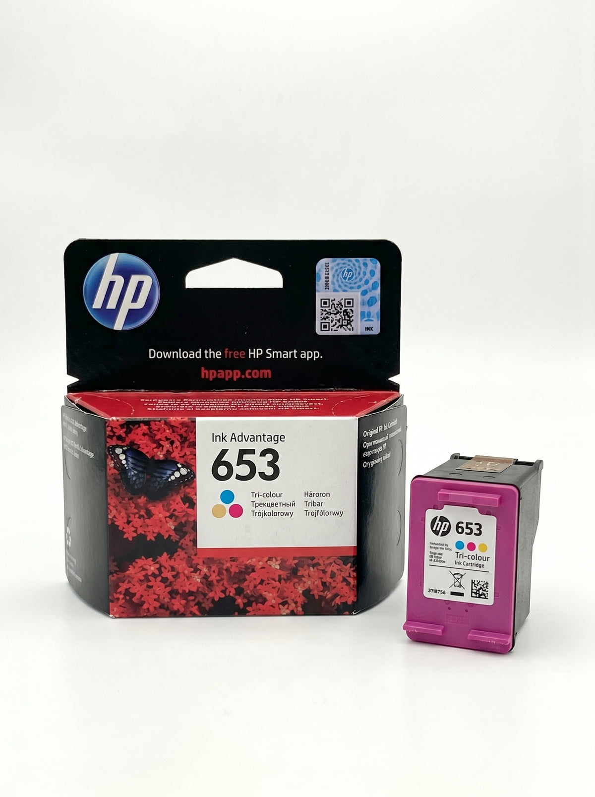Cartouche d'imprimante HP en couleur 653 | Originale & Haute Qualité