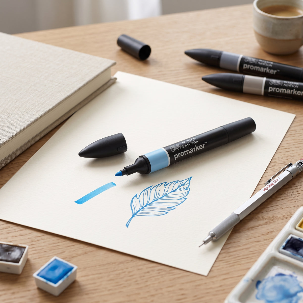 Marqueur Promarker Original – Double Pointe pour Dessin Pro