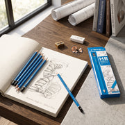 crayon noir dessin Yalong - Assortiment HB.B.B2. 3B.6B. B7.9B. 10B