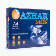Rame papier A4 Azhar Lazer 80g 500 feuilles - Papier imprimante et photocopie