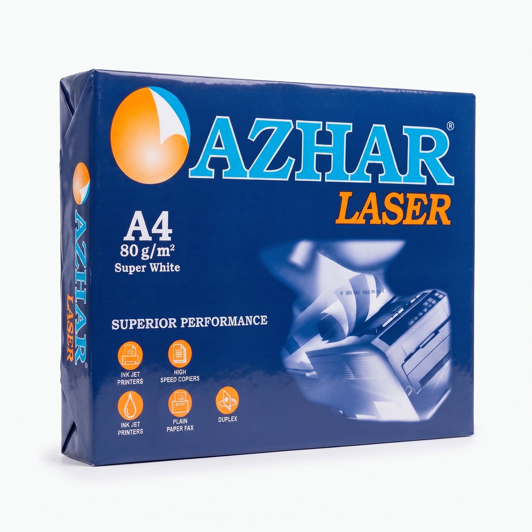 Rame papier A4 Azhar Lazer 80g 500 feuilles - Papier imprimante et photocopie